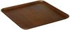 Showa NH Home 24cm Square Made In Lightweight and 4979507 Tray, Brown, Japan, Shatter-Resistant, Tableware,