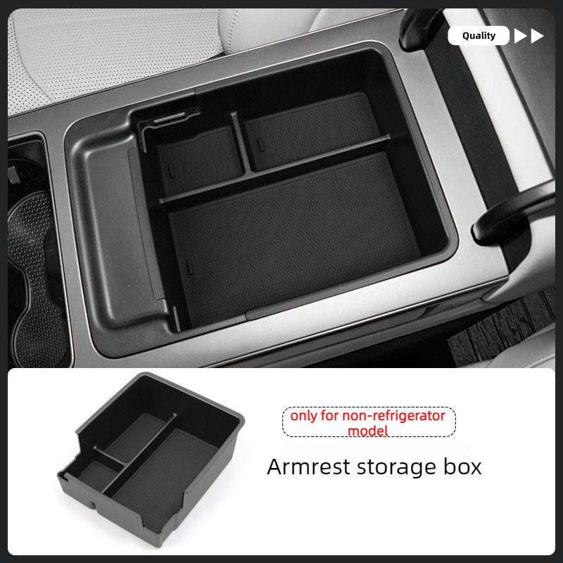 For BYD Atto 8 Sealion 8 Tang L 2025 2026 Armrest Storage Box Central Control Lower Organizer Tray Stowing Car Accessories