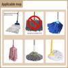 White Cloud Thickened Hands-Free Mop Bucket with Squeeze Water Extractor