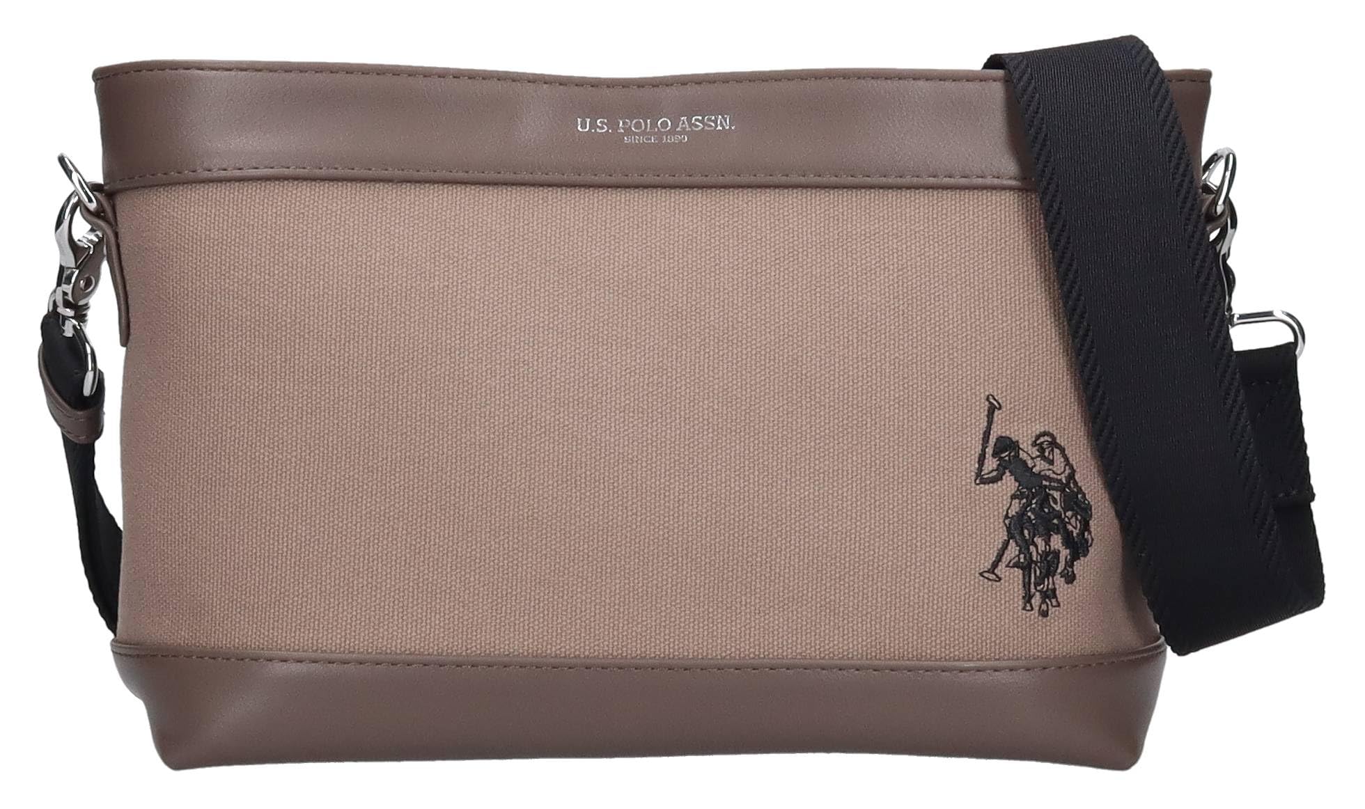 Сумка через плечо СЕРАЯ USPA-2716 серый