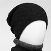 Hat Winter Cold-Proof Thickened Wool Hat Men'S And Women'S Warm Plush Versatile Pullover Hat Knitted Hat