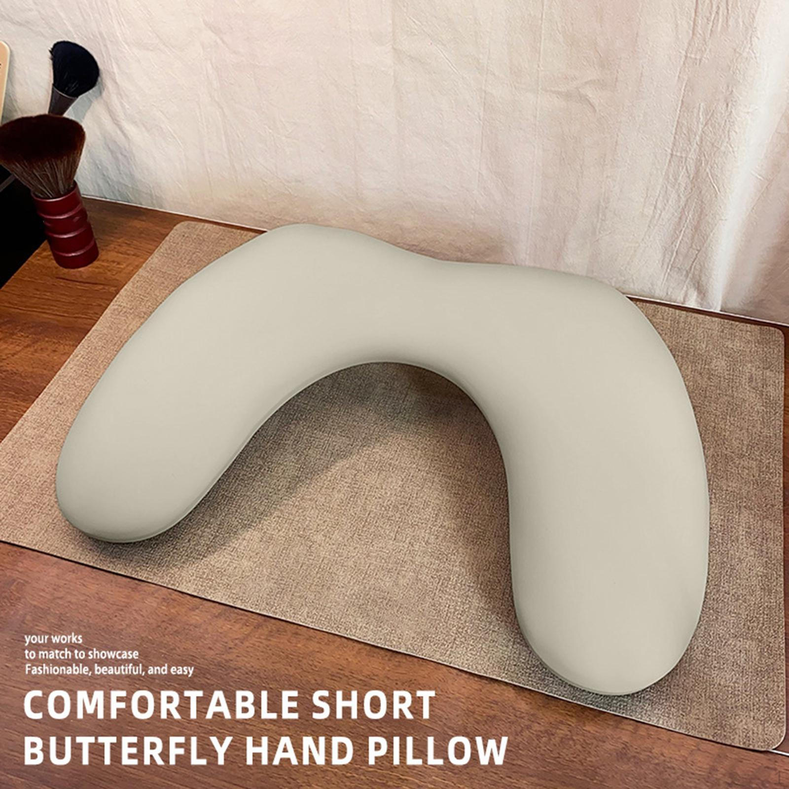 

Подушка-підставка для рук для манікюру, портативна U-подібна практична підставка-тримач, подушечка для особистого використання Milk coffee