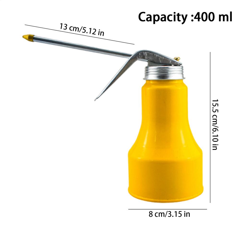 Oil Can Pump Oiler Handheld Engine Oil Dispenser Oil Can Dispenser Portable Oil-Feeding Cans High Pressure Oiler For Home Repair