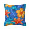 Hawaii Floral Tropical Flowers Leaves Cushion Cover x cm Polyester Throw Pillow Case Home Decoration Bedding Pillowcase