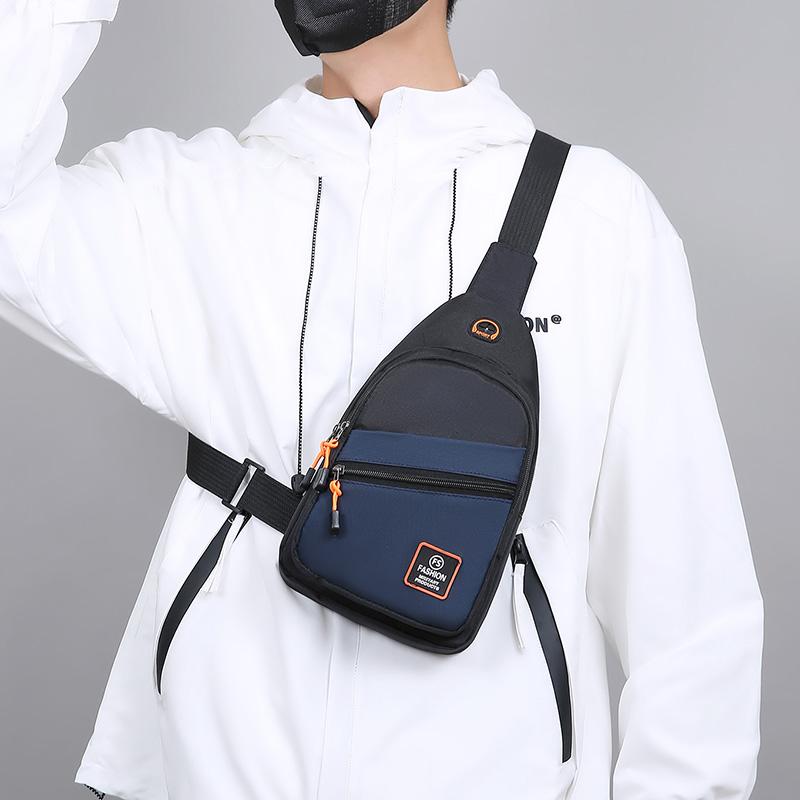 Chest Bag Crossbody Small Sling Backpack Sling Bag for Men, Chest Bag Daypack Crossbody for Travel Sport Crossbody Backpack