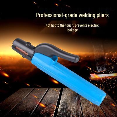 Dutch-Style Welding Pliers with All-Iron and All-Copper Electrode Holder, Suited for 200A-800A