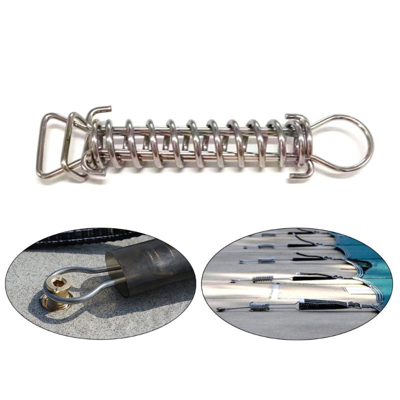 1/4/10pcs Windproof Stainless Steel Rope Tensioner Awning Fixed Hook Buckle