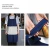 Fashion Cross Strap Style Apron Can Wipe Hands Sleeveless Cooking Baking Bibs Catering Waiter Work Clothes Unisex