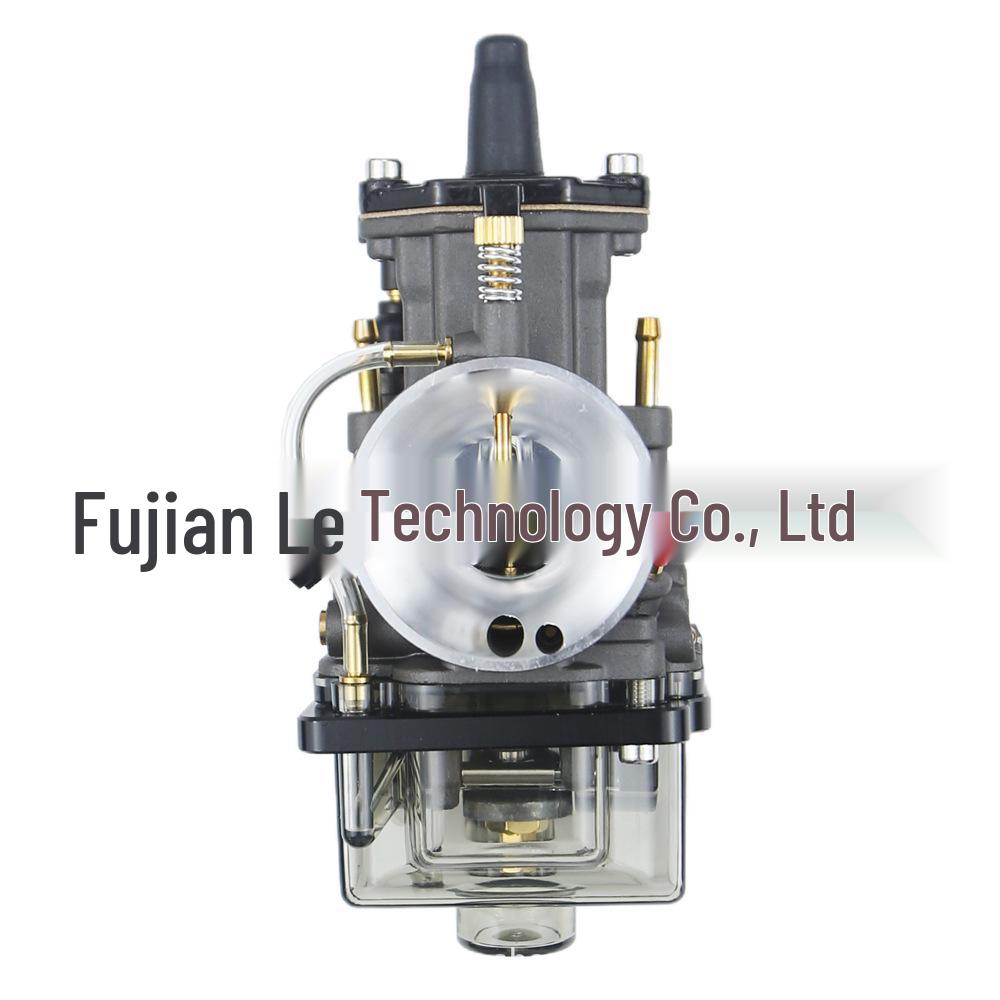 Black Transparent Bottom Carburetor for Motorcycle & ATV Modifications (PWK 24-34mm)