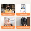 Video Doorbell WiFi Outdoor Door Bell Waterproof Smart Home Wireless Door Camera Support TF Card Cloud Storage Two-Way Intercom Infrared Night Vision