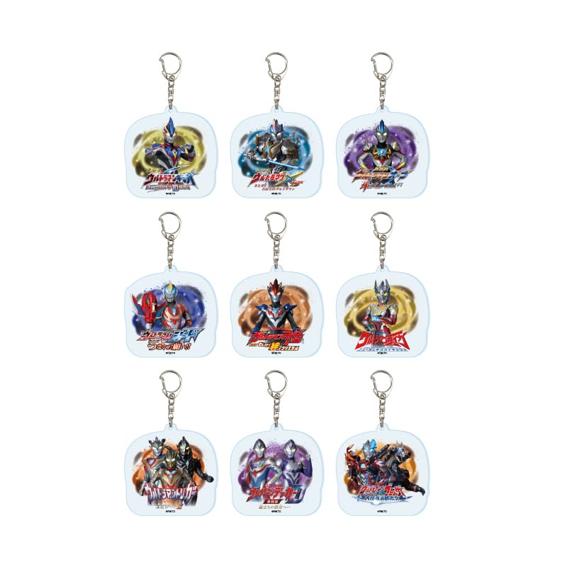 New Generation Ultraman 07 Acrylic Keychain Box of 9