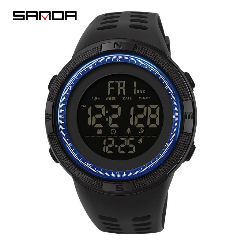 Sanda Luminous Men's Multifunctional Waterproof Tactical Sports Watch