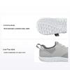 Suku Comfortable Soft Sole Anti-Collision Lightweight Breathable Durable Low-Top Walking Shoes Baby Shoes White 1144A327-020