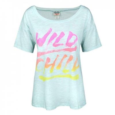 Junk-Food-Frauen/Damen Wild Child T-Shirt