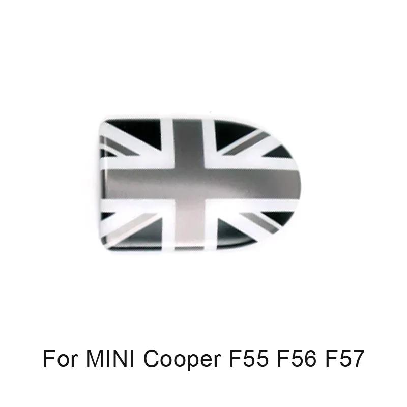 Black Flag Car Glove Box Handle Decorative Storage Box cover Sticker For MINI Clubman COOPER S F55 F56 F57 F54 F60 Car-Styling