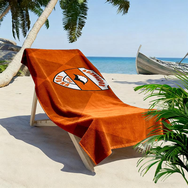 Adanaspor Print Beach Towel, Large Soft Quick Dry Towel for Beach Camping Swimming