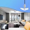 1Pc E27 Bulb Led Indoor Bulb Fan Leaf Super Bright Home Decoration Living Room Styling Light Ceiling Light Led E27 Bulb