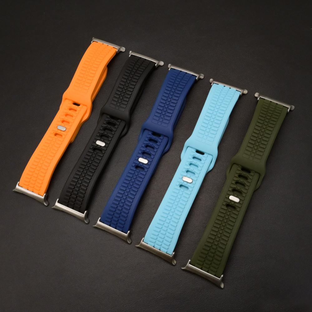 Sport Silicone Strap for Samsung Galaxy Watch Ultra 2025 Bracelet Men Wrist Band for Samsung Galaxy Watch Ultra 47mm 2024 Correa