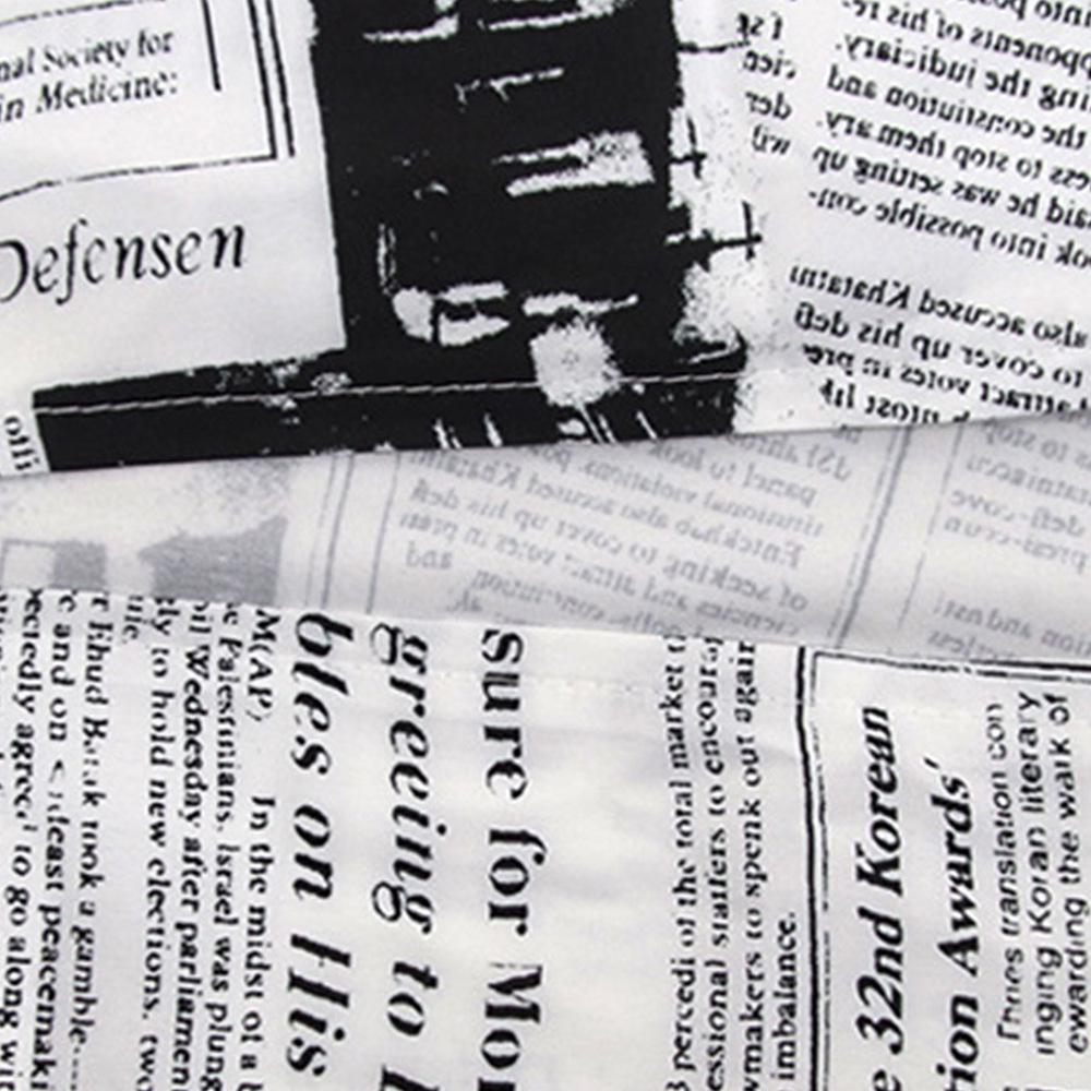 European & American English Print Loose Shirt Dress - Women's Casual Long Sleeve Spring Dress