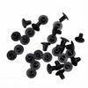 30PCS Splash Shield Retainer Clips 90467 10107 Engineering Plastic Splash Guard Liner Clip Replacement for Toyota 1998