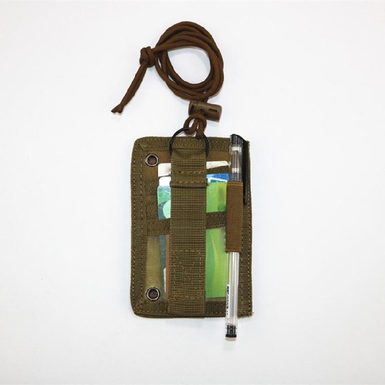 High Performances Tactic Card Carriers Credential Holders Pouches With Nylon Fabric for Easy Access To Cards And Badges