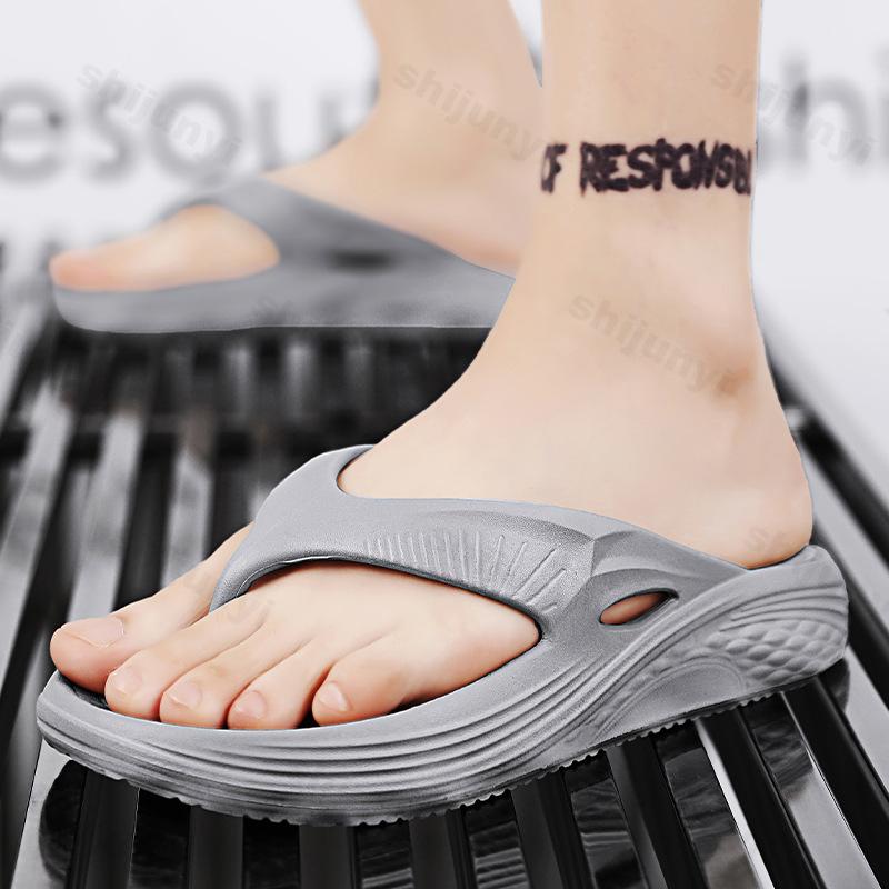 Mode Herren Hausschuhe Sandalen Mode Paare Strand Flip Flop 2025 Sommer Outdoor Weiche Sandalen mit Fußgewölbeunterstützung Badeschuhe