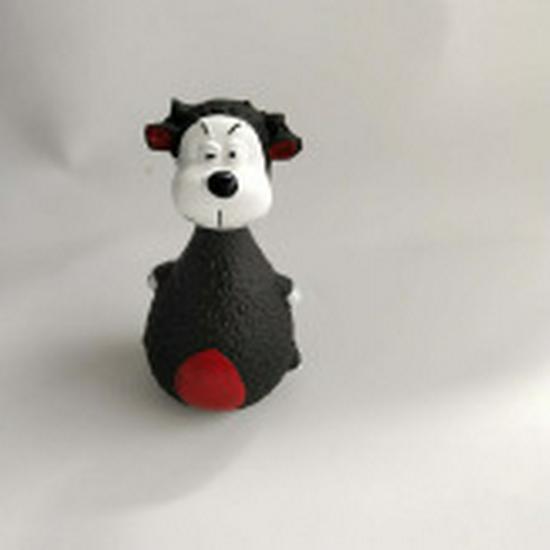 Jucărie Latex pentru Animale de Companie: Minge de Rugby, Fotbal, Volei cu Sunete, Umplută cu Bumbac, pentru Câini