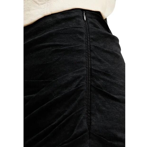 Юбка миди PINKO Invisibile gonna lino stretch