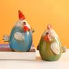 Chicken Shaped Piggy Coin Bank Creative Cute Money Box Unique Hen Figurines Crafts  for Kids Girl