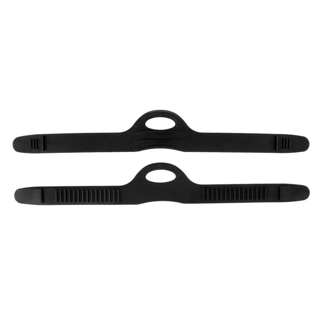 1 Pair Rubber Replacement Universal Fin Strap for Underwater