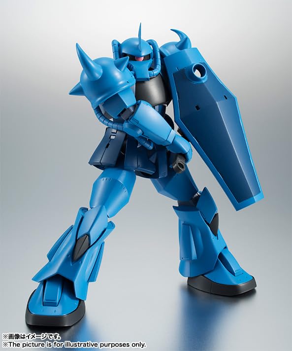 TAMASHII NATIONS ROBOT SPIRITS Mobile Suit Gundam Gouf Approximately 125mm PVC ABS Painted Movable Figure MS-07B Ver. A.N.I.M.E. (Rerelease) &