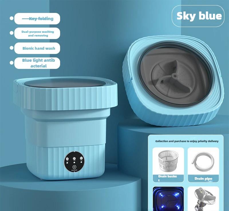 

Портативная складная автоматическая мини-машина для стирки нижнего белья, носки, специальная интеграция элюции