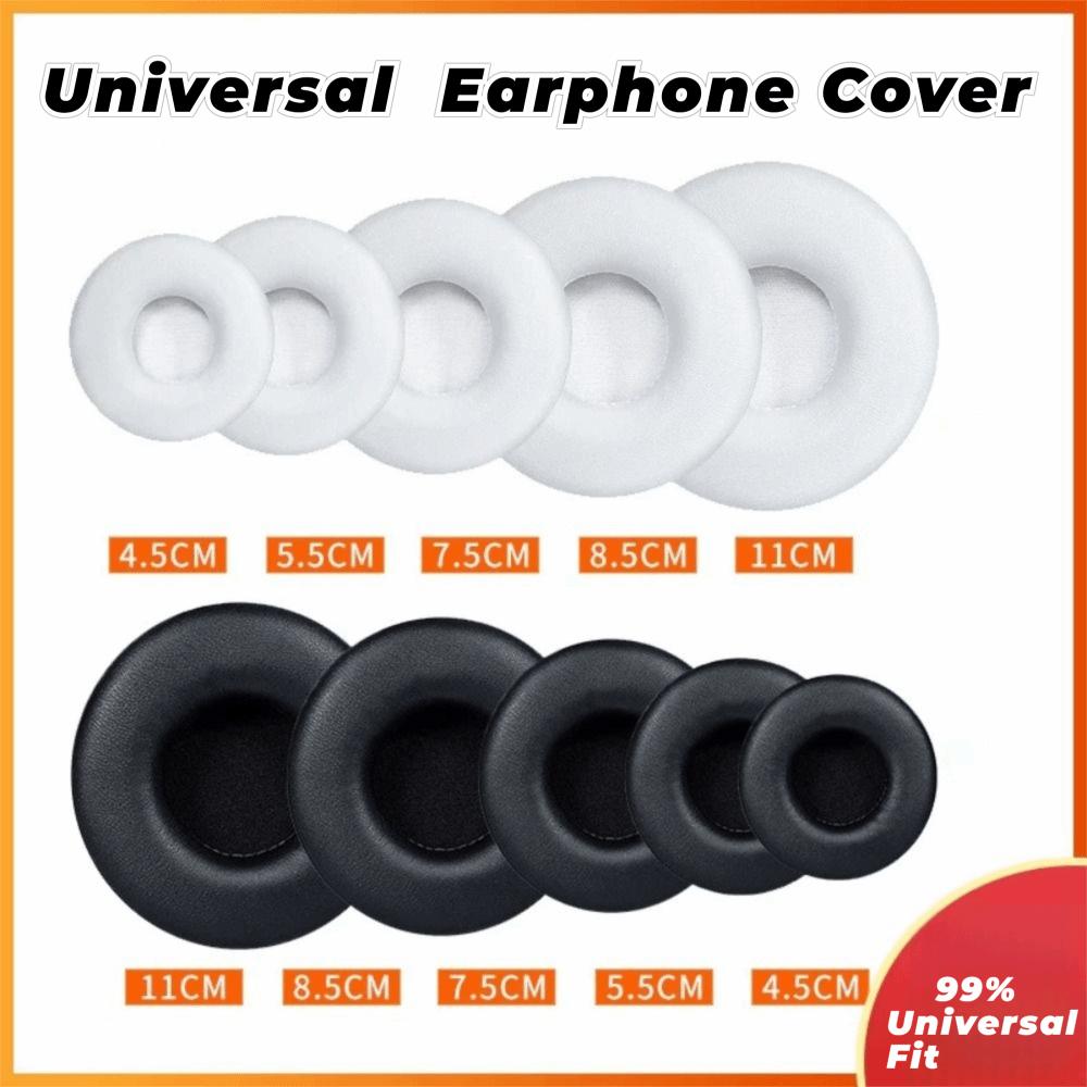 Sponge Leather Ear Pads Foam Cushion Headphone Pad New Replacement Earpads