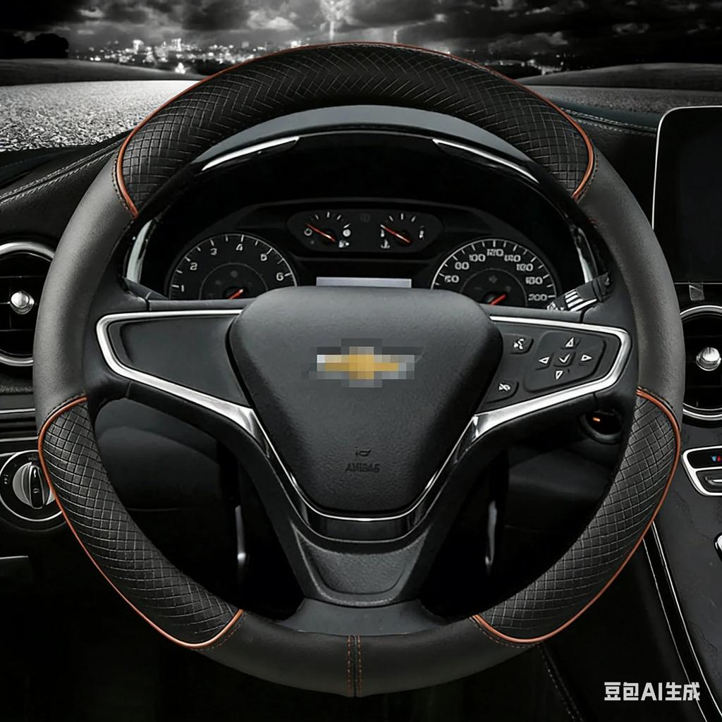 Bzlk8 Car Steering-wheels Cover 37 38cm 15" for For Holden Chevrolet Cruze Malibu Sail Spark Captiva Equinox Trax/Tracker AVEO Lova RV