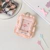 Portable Fabric Pillow Photo Holde Bag Pendant Photo Storage Picture Frames Photo Card Sleeves