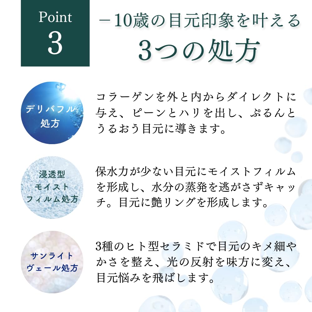 Graviness Eye Cream EyeLike 15g 1 month Eye care Eye cream Hydrogen Squalane Eye care Graviness EyeLike (Approx. supply)