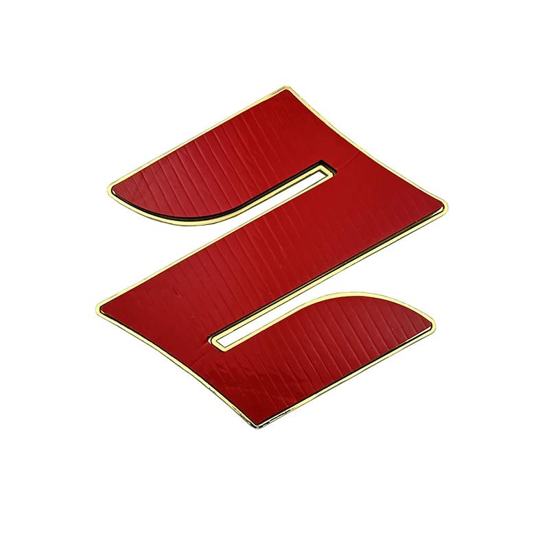 10cm Front Emblem Sticker for Suzuki SX4 Swift Sport Jimny Grand Vitara Alto Alivio Samurai Metal Car Side Logo 3D Badge