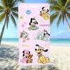 Cute Cartoon Printed Microfiber Beach Towel Quick Dry Bath Towel For Adults Kids Swimming