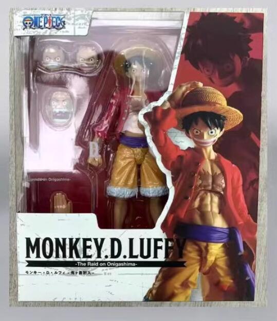 

Anime One Piece 18cm BJD Joints Moveable Luffy Articulated PVC Action Figure Collection Model Toys no box