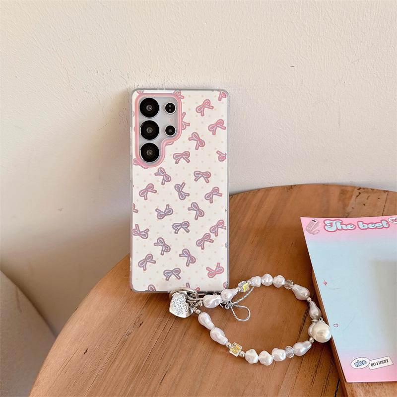 Neue süße Schleife Handyhülle für Samsung A56, A36, A25 Global, A05 - Einfaches Design für Damen