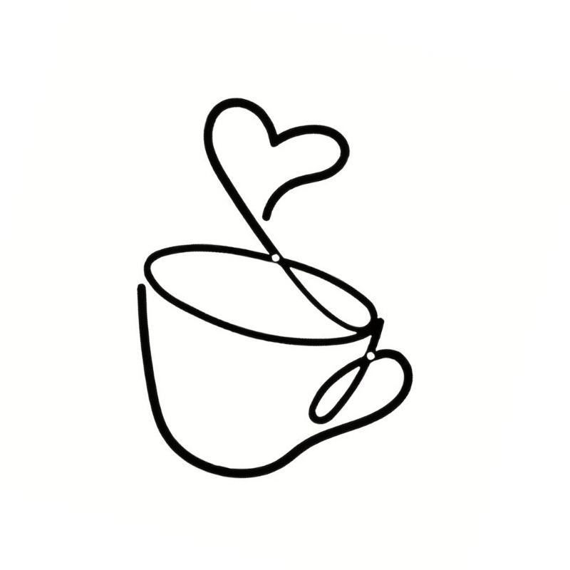 Creative Coffee Theme Wall Hanging Decors Metal Wire Wall Art Ornament Coffee Shop Decoration Home Interior Accessories