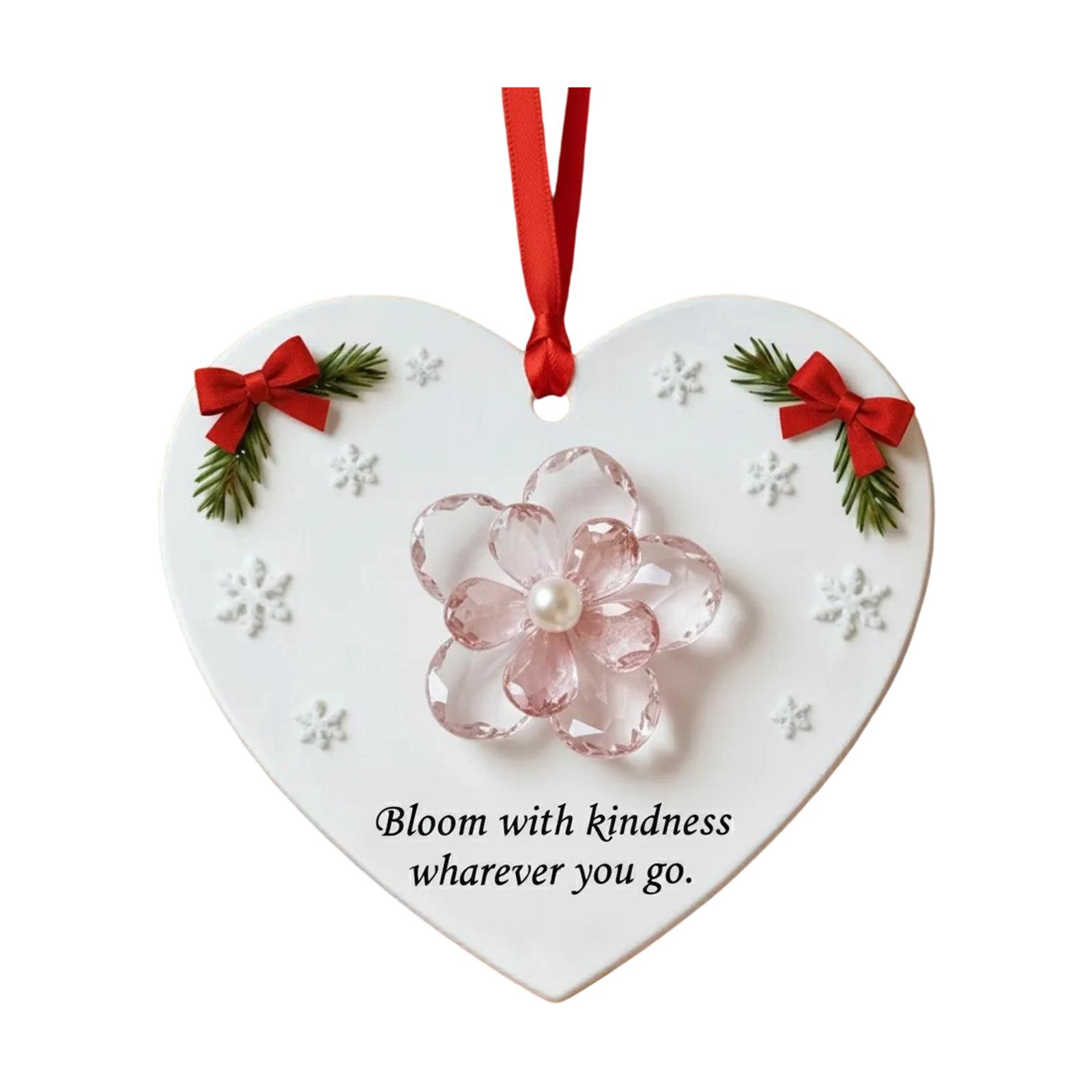 

2D Різдвяна прикраса-підвіска Різдвяна бирка для ялинки Тематична вечірка Вироби Орнамент One Size