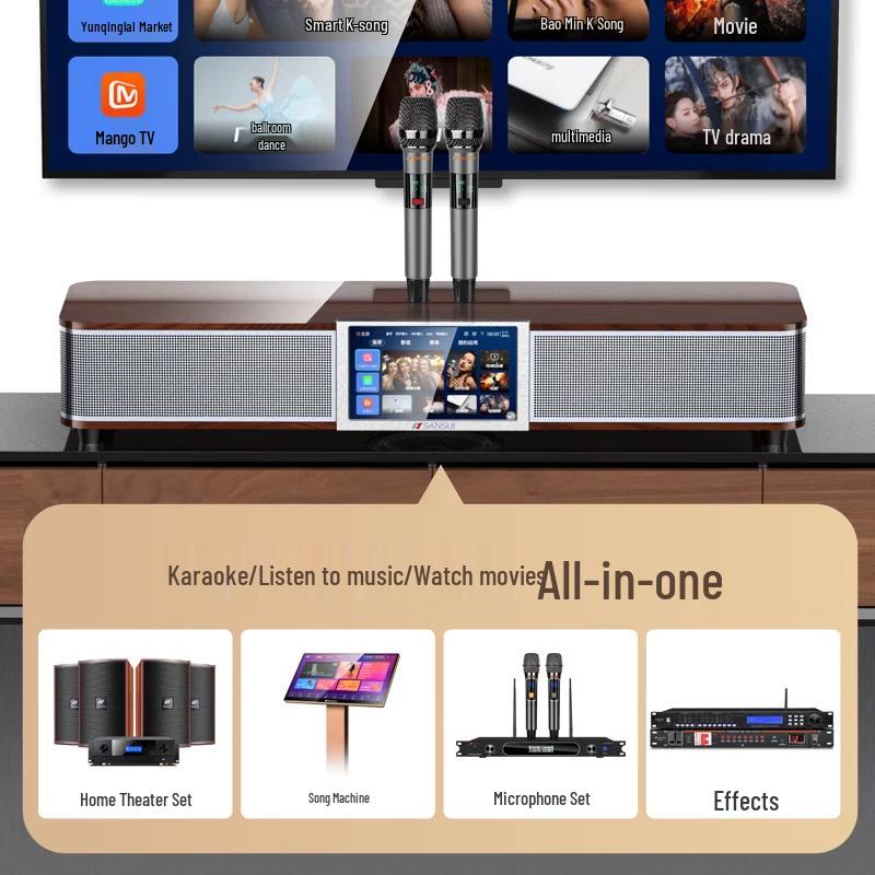 SANSUI DV-92P Home KTV System CN Plug (adapter Included)