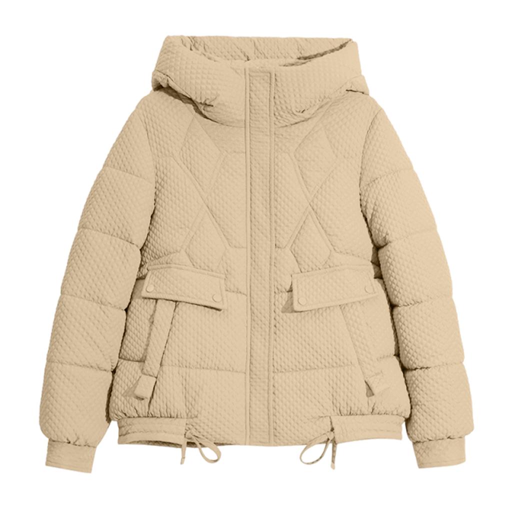 Women's Winter Warm Cotton Jacket Single Breasted Zipper Jacket