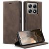 For Xiaomi 14T Pro Case CASEME 013 Series Card Holder Stand Leather Phone Cover