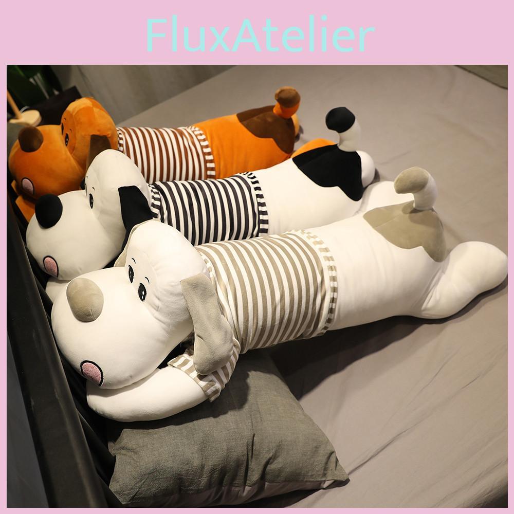 Striped Wear Clothes Dog Plush Toy Stuffed Animal Doll Cute Kids Birthday Gift