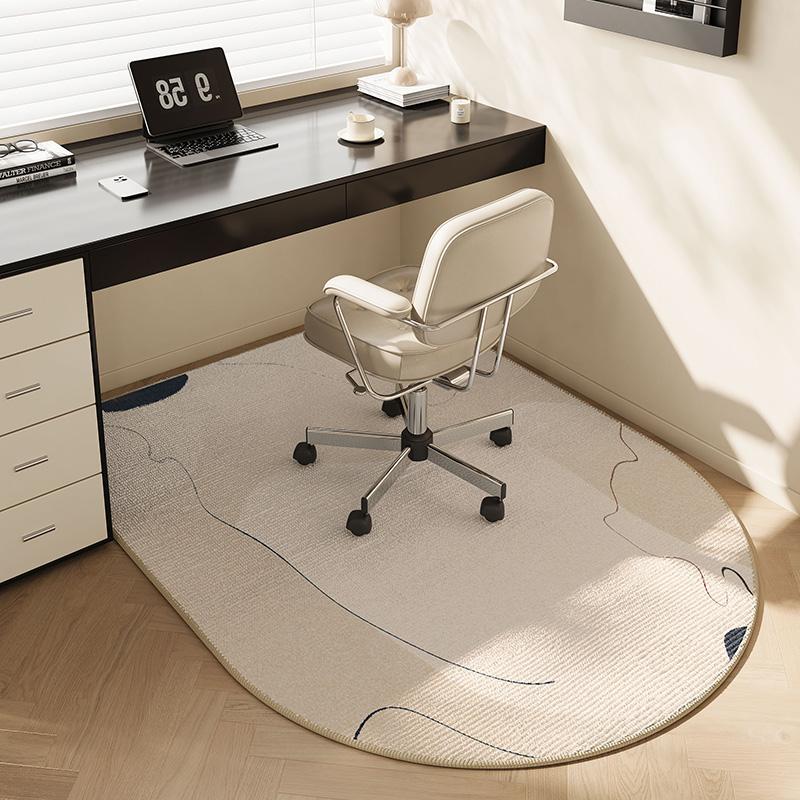 

VIKAMA арочный ковер для кабинета спальня офис вращающееся кресло напольный коврик фланелевый противоскользящий стол напольный коврик для кабинета украшение дома 90x60cm 36x24inch