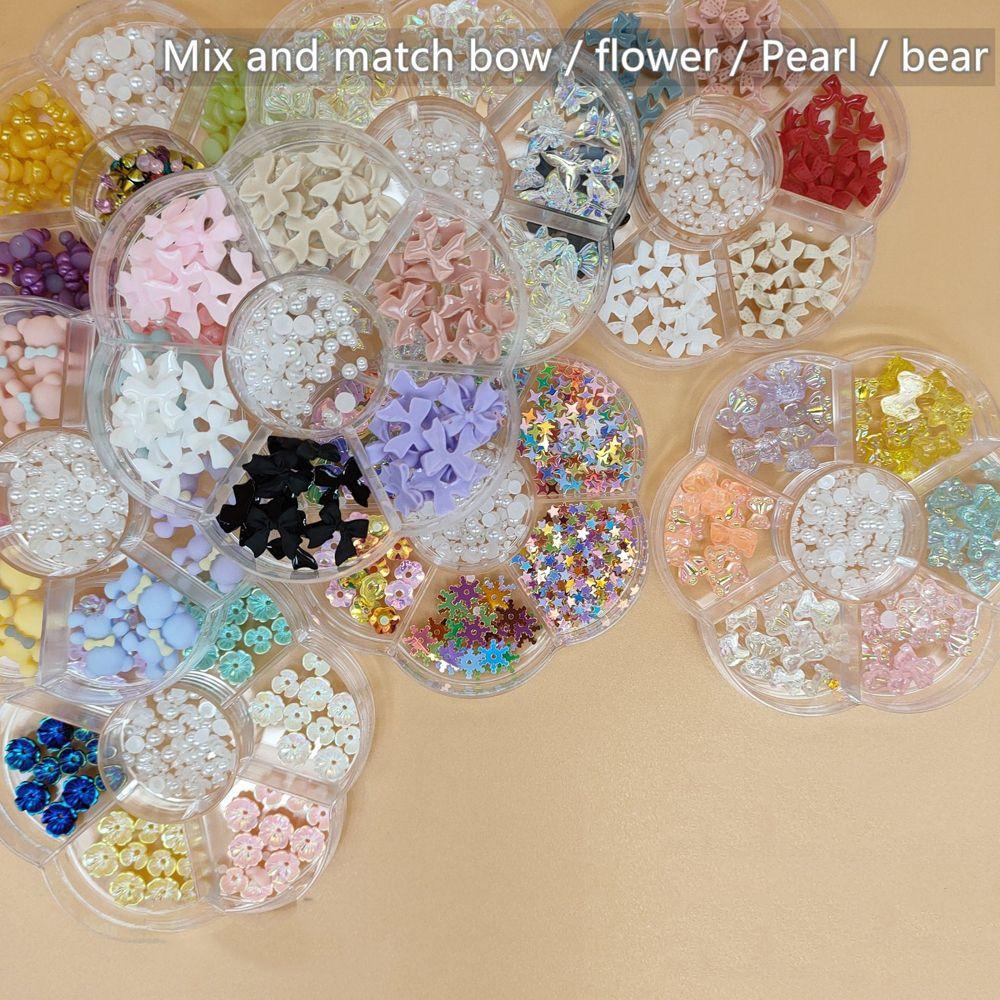 

Набор подвесок для ногтей с блестками и стразами, украшения для ногтей, аксессуары для маникюра «сделай сам», 3D украшения для дизайна ногтей