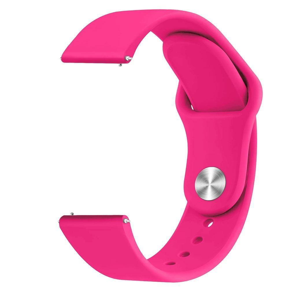 Pulseira esportiva de silicone de 20 mm / 22 mm para Samsung Galaxy Watch 4 5 6 40 mm 44 mm 6 Classic 43 mm / 47 mm 5 LTE 44 mm 5 Pro 45 mm 4 Classic 42 mm 46 mm 3 41/45 mm