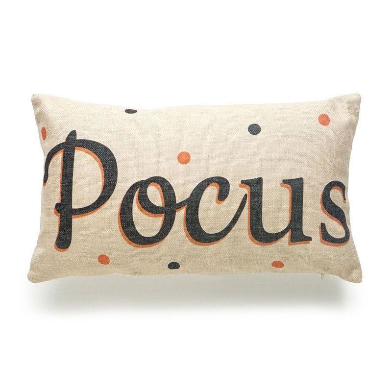 Stylish Halloween Pumpkin Decorative Pillowcases With Invisible Zipper Design